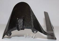 2014-2021 Ducati Monster 821 Rear Hugger with Chain Guard 100% Carbon Fiber