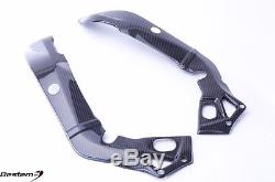 2015 2016 BMW S1000RR Frame Covers, 100% Carbon Fiber Twill