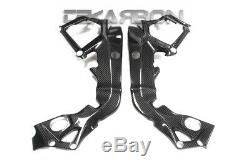 2015 2017 BMW S1000RR Carbon Fiber Racing Frame Covers 2x2 twill weaves