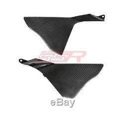 2015-2017 Yamaha R1 R1M Middle Side Panel ECU Cover Fairings Twill Carbon Fiber