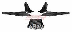 2015-2017 Yamaha YZF R1 R1M R1S Front Cowl Nose Intake Side Fairing Twill Carbon