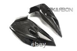 2015 2018 BMW S1000XR Carbon Fiber Gas Fuel Front Tank Cover 2x2 twill