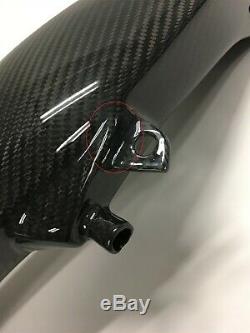 2015-2018 Kawasaki Ninja H2 Carbon Fiber Left Air Duct Tube Twill Weave Open box