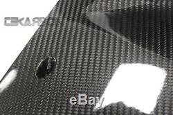 2015 2019 Kawasaki Ninja H2 Carbon Fiber Lower Side Panels 2x2 twill weaves
