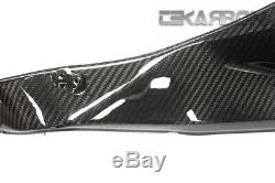2015 2019 Kawasaki Ninja H2 Carbon Fiber Rear Frame Panels 2x2 twill weaves