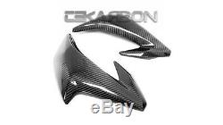 2017 2020 Kawasaki Z900 Carbon Fiber Front Side Fairings 2x2 twill weave