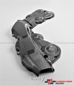 2019-2020 Ducati Hypermotard 950 Cam Belt Covers 100% Carbon Fiber