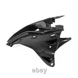 2019 2020+ For BMW S1000RR Carbon Fiber Head Nose Cowl Air-Inlet Cover Twill