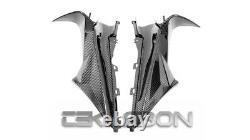 2019 2021 BMW S1000RR Carbon Fiber Air Intake Covers 2x2 twill weaves