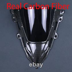 2019-2022 CBR650R Carbon Fiber Motorcycle Windscreen Panel, 3K Twill Windshield