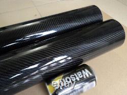2pcs 50cm 3K Carbon Fiber Round Tube 40X36mm 47X45mm 50X48mm 50X46mm 77X73mm