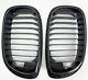 2x2 Twill Real Carbon Fiber Front Grilles Grille For 02-05 E46 02-05 330i Sedan
