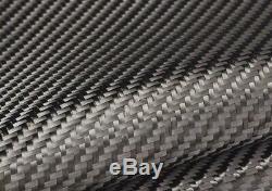 3K 2x2 Twill Weave Carbon Fiber Fabric 50 wide 100 Yard Roll NIB