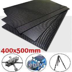 3K Matte/Glossy Plate Carbon Fiber Sheet 400x500mm Board for RC Airplane Model