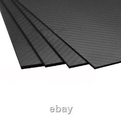 3K Matte/Glossy Plate Carbon Fiber Sheet 400x500mm Board for RC Airplane Models