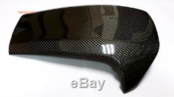 3d Glossy Real Twill Carbon Fiber Dash Cowl Cover For 16-19 CIVIC Fc Fk Rhd Only