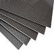 400x500mm 100% 3k Carbon Fiber Sheet Laminate Plate Panel 0.5-4mm Thickness