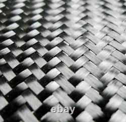 50 Yards Carbon Fiber Fabric Cloth 39 2x2 Twill Weave SALE