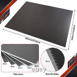 500X600 100% 3K Carbon Fiber Sheet Carbon Fiber Plate (Glossy/Matte)