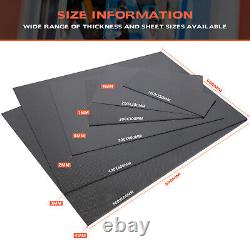 500X600X1 4MM 100% 3K Carbon Fiber Sheet Laminate Plate Panel
