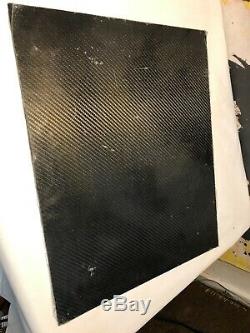 500x400x4mm Carbon Fiber Sheet Panel 3k Twill Weave Matt Finish Large 4mm
