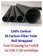 50mm Tubing 3k Carbon Fiber Pipe 50x44 50x46 50x47 50x48 Roll Wrapped Shaft 1m