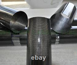 50MM Tubing 3K Carbon Fiber Pipe 50x44 50x46 50x47 50x48 Roll Wrapped Shaft 1M