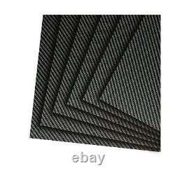 600 X 600 X 4 MM Carbon Fiber Sheets 100% 3K Twill Matte Carbon Fiber Plate