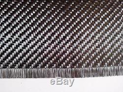 6K Twill Carbon Fiber Fabric 320gsm 100cm wide 10m long