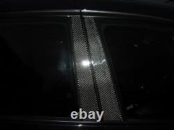 6PC Twill Real Carbon Fiber Window Pillar Panels Panel Covers For 10-15 E84 X1