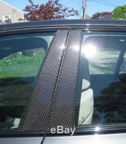 6p Pillar Panel Cover Twill Real Carbon Fiber For 14-19 IS200T IS250 IS350 SXE30
