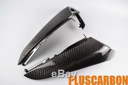 BMW K1300S Upper Fairing Air Intakes Covers Twill Carbon Fiber GLOSSY