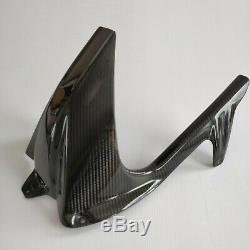 BMW S1000RR/S1000R Carbon Fiber Rear Fender Mudguard Hugger Glossy twill