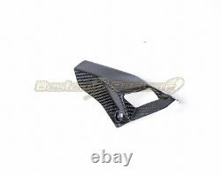 BMW S1000XR 2020 2021 Carbon Fiber Exhaust Pipe Heat Shield Cover Twill