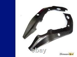 Bmw S1000rr 09-2014 Carbon Frame Protectors In Twill Gloss Weave Fibre'2nds