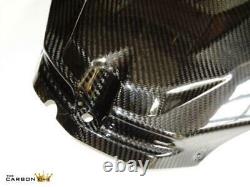 Bmw S1000rr 2009-2011 Carbon Tank Cover In Gloss Twill Weave Petrol Fibre Hp4