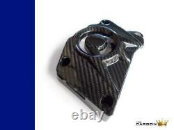 Bmw S1000xr 2015-19 Carbon Sprocket Cover In Twill Gloss Weave Fibre Fiber