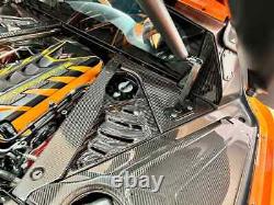 C8 Corvette Carbon Fiber Corner Covers 100% Carbon Fiber AGMotorsports