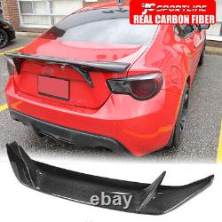 CARBON FIBER Rear Trunk Spoiler Wing For Subaru BRZ Scion FRS Toyota FT86 GT86