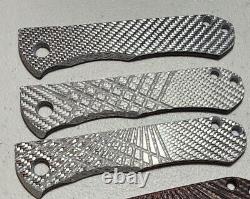 CRK Umnumzaan Silver Twill Carbon Fiber Scale options (Knife NOT INCLUDED)