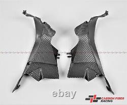 Carbon Fiber Air Duct Covers for Ducati 899, 959, 1199, 1299 Panigale