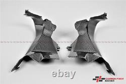 Carbon Fiber Air Duct Covers for Ducati 899, 959, 1199, 1299 Panigale