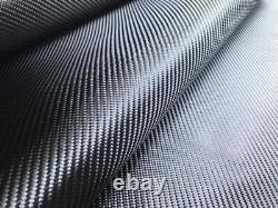 Carbon Fiber Cloth 3K 6.5oz 200gsm Twill Fabric 12? /30cm Width 20? /50cm Wide