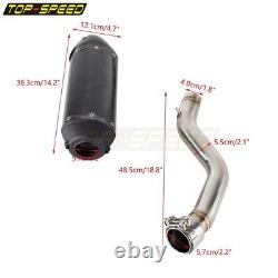 Carbon Fiber Exhaust System Muffler Link Pipe For Harley Pan America RA1250S