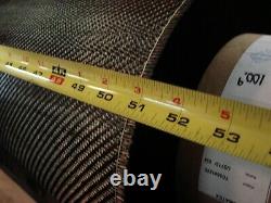 Carbon Fiber Fabric Style 282 2x2 Twill Weave, 3K 6. Oz, 50 W X 180 L -5 Yards