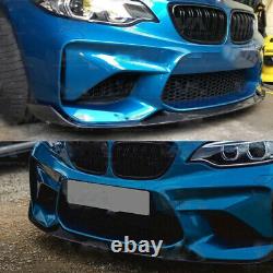 Carbon Fiber Front Bumper Lip Chin Spoiler Fit for BMW 2 Series F87 M2 2016-2018