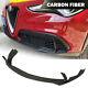 Carbon Fiber Front Bumper Lip Spoiler Splitter Fit For Alfa Romeo Stelvio 17-19