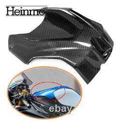 Carbon Fiber Front Gas Tank Fairing Guard Twill Weave For BMW S1000RR 2019-2022