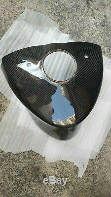 Carbon Fiber Fuel Oil Tank Cover Protector For BMW S1000RR S1000R 15-18 Twill
