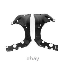 Carbon Fiber Motorcycle Frame Cover Twill For YAMAHA YZF R1 2015 2016 2017 2018